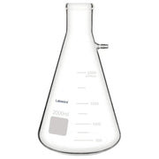 Narrow mouth filtering flask, 2000 mL (2 L), borosilicate glass, large capacity, for laboratory filtration processes