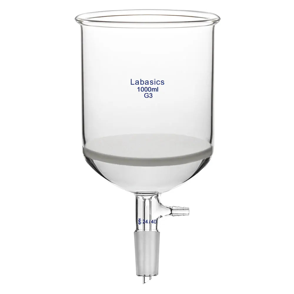 Buchner Filtering Funnel with Fine Frit (G3), 24/40 Joint, 60-1000 mL Buchner Funnels