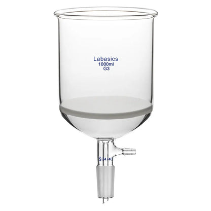 Buchner Filtering Funnel with Fine Frit (G3), 24/40 Joint, 60-1000 mL Buchner Funnels