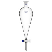 Conical Separatory Funnel with Glass Stopcock and 24/40 Plastic Joint Stopper, 60 – 1000 mL Labasics shop
