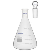 Erlenmeyer Flask with Glass Stopper, 24/40 Joint, 250-1000 mL Labasics Shop