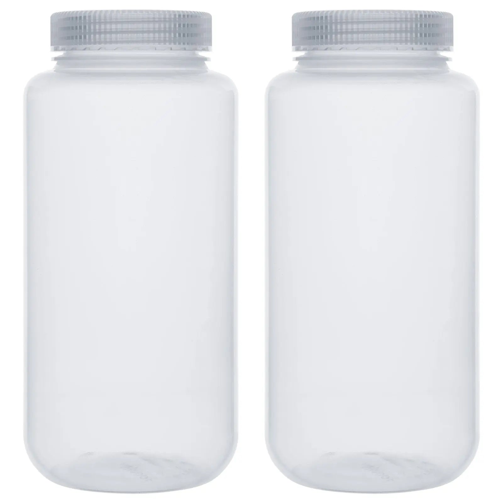 Labasics Transparent Wide-Mouth Media Storage Bottle, PP, 250-1000 ml ...
