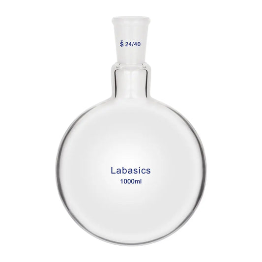 Glass Round Bottom Flask, 24/40 Standard Taper Outer Joint, 50-2000 mL Labasics