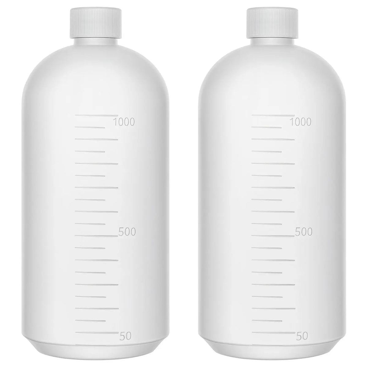 HDPE narrow mouth plastic reagent bottle, 1000 mL, with screw cap