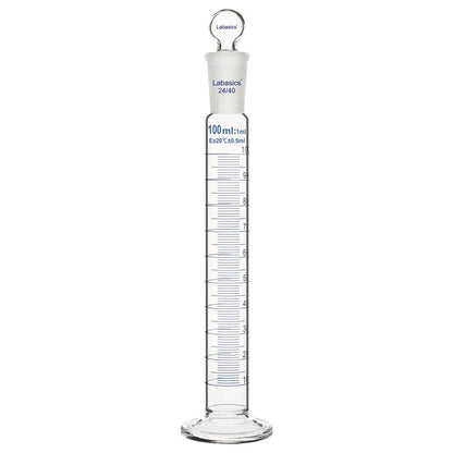 Graduated Cylinder with Stopper, 50-500 mL Labasics