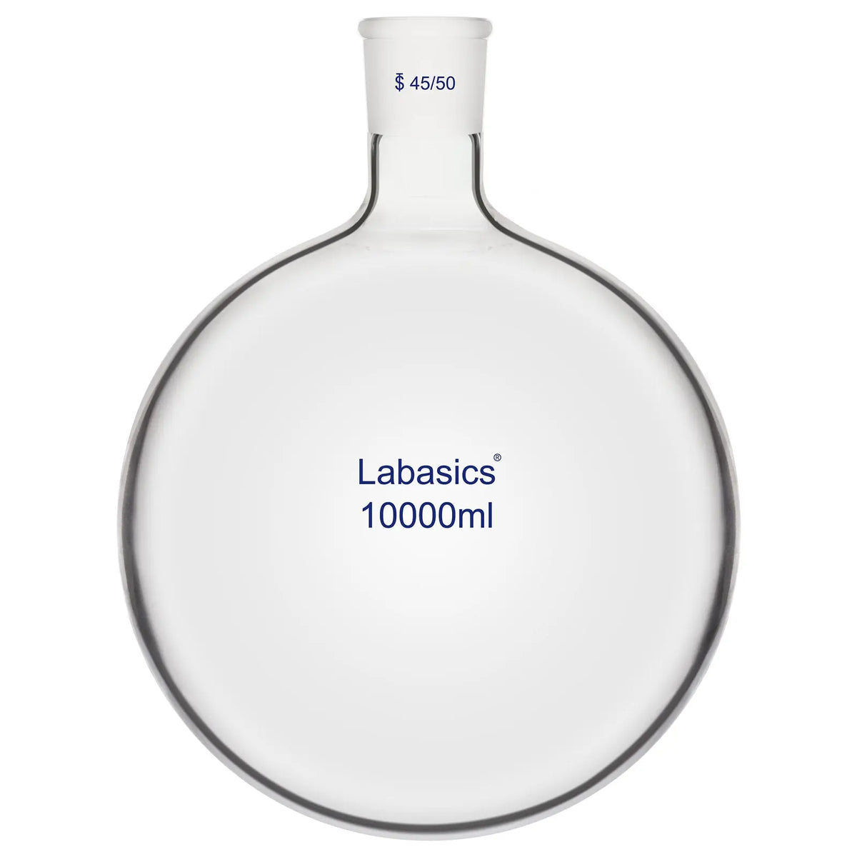 10L Round Bottom Flask glass reaction vessel for distillation and reflux chemical synthesis