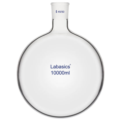 10L Round Bottom Flask glass reaction vessel for distillation and reflux chemical synthesis