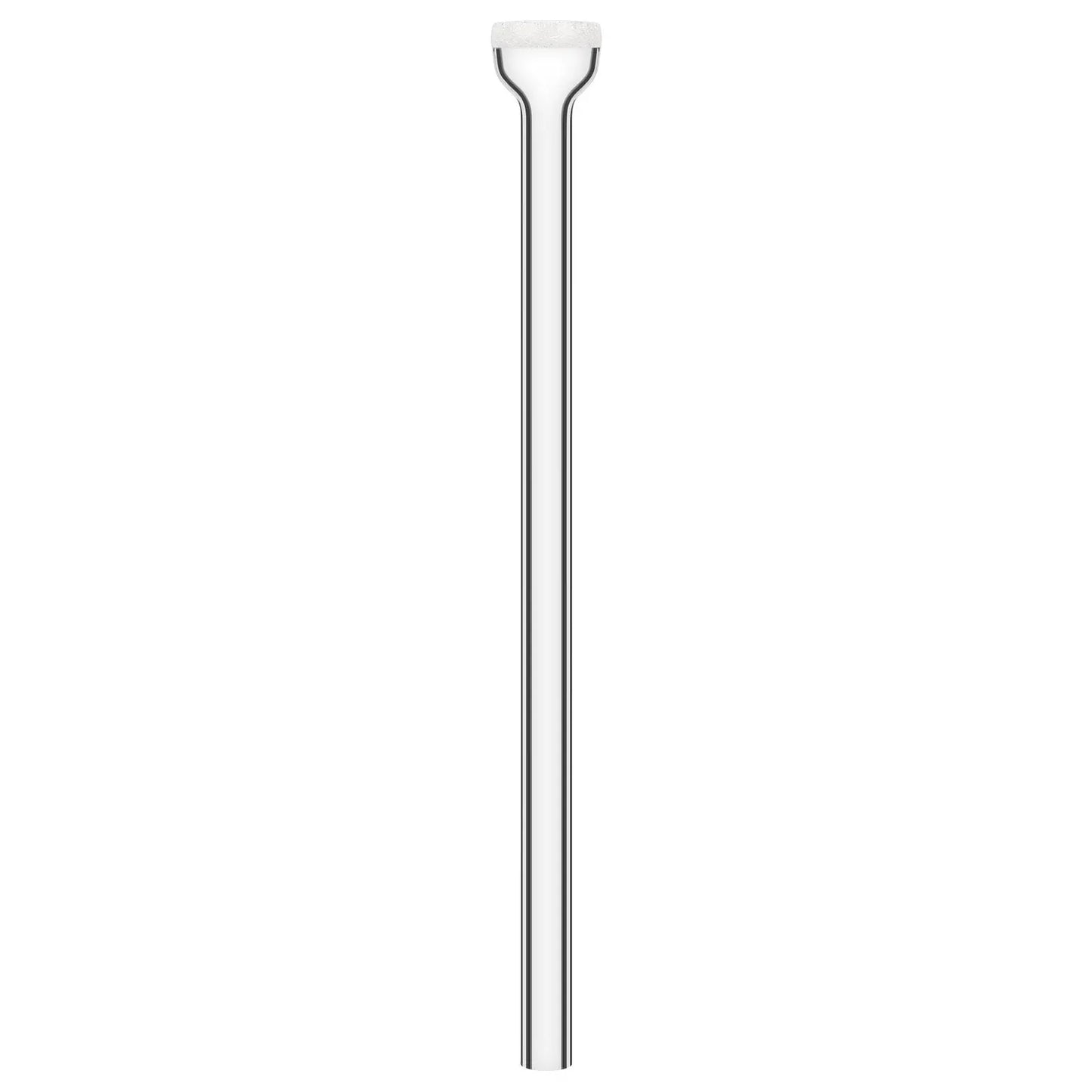10 mm Straight Gas Dispersion Tube with Medium Pore Frit Core for Laboratory Gas Diffusion