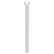 10 mm Straight Gas Dispersion Tube with Medium Pore Frit Core for Laboratory Gas Diffusion