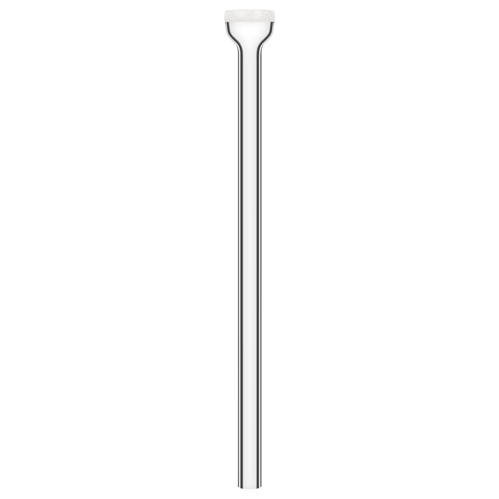 10 mm Straight Gas Dispersion Tube with Medium Pore Frit Core for Laboratory Gas Diffusion