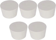 Solid Rubber Stoppers, White Labasics