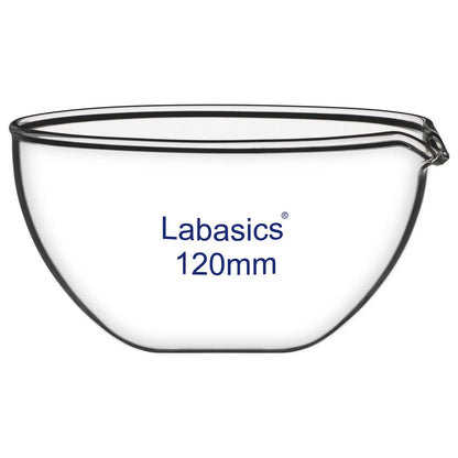 Evaporating Dish, Flat Bottom, 60-120 mm Diameter Labasics