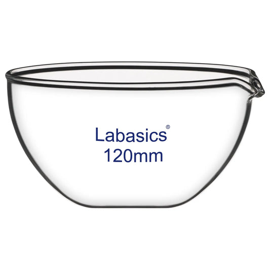 Evaporating Dish, Flat Bottom, 60-120 mm Diameter Labasics