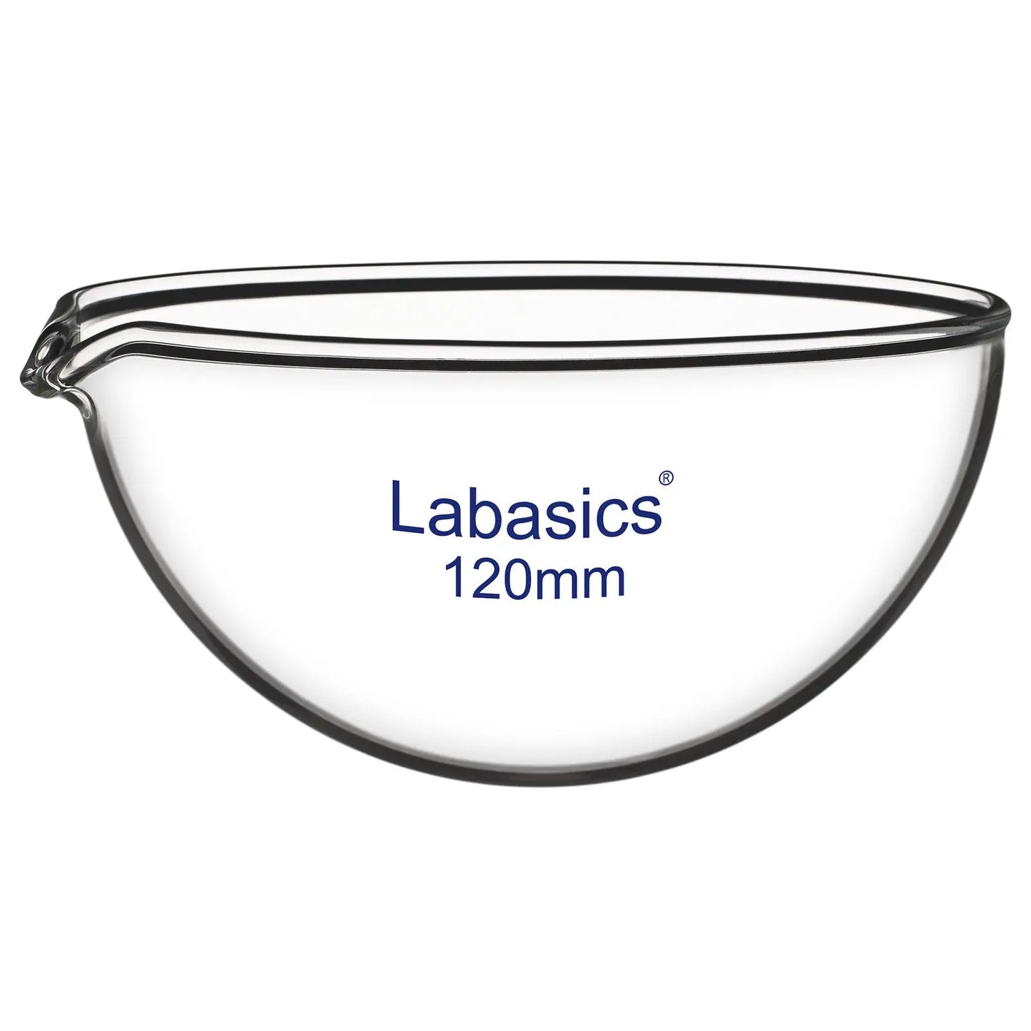 Evaporating Dish, Round Bottom, 60-120 mm Diameter Labasics