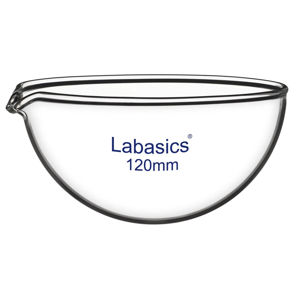 Evaporating Dish, Round Bottom, 60-120 mm Diameter Labasics