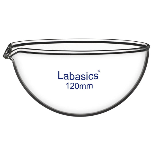 Evaporating Dish, Round Bottom, 60-120 mm Diameter Labasics