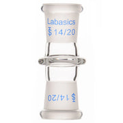 Glassware connection for 14/20 standard taper joint laboratory setup