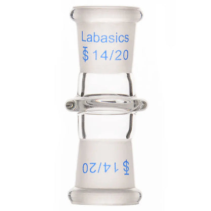Glassware connection for 14/20 standard taper joint laboratory setup