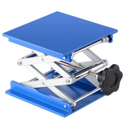 6x6 inch adjustable lab lift table with up to 10 kg load capacity for medium laboratory setups