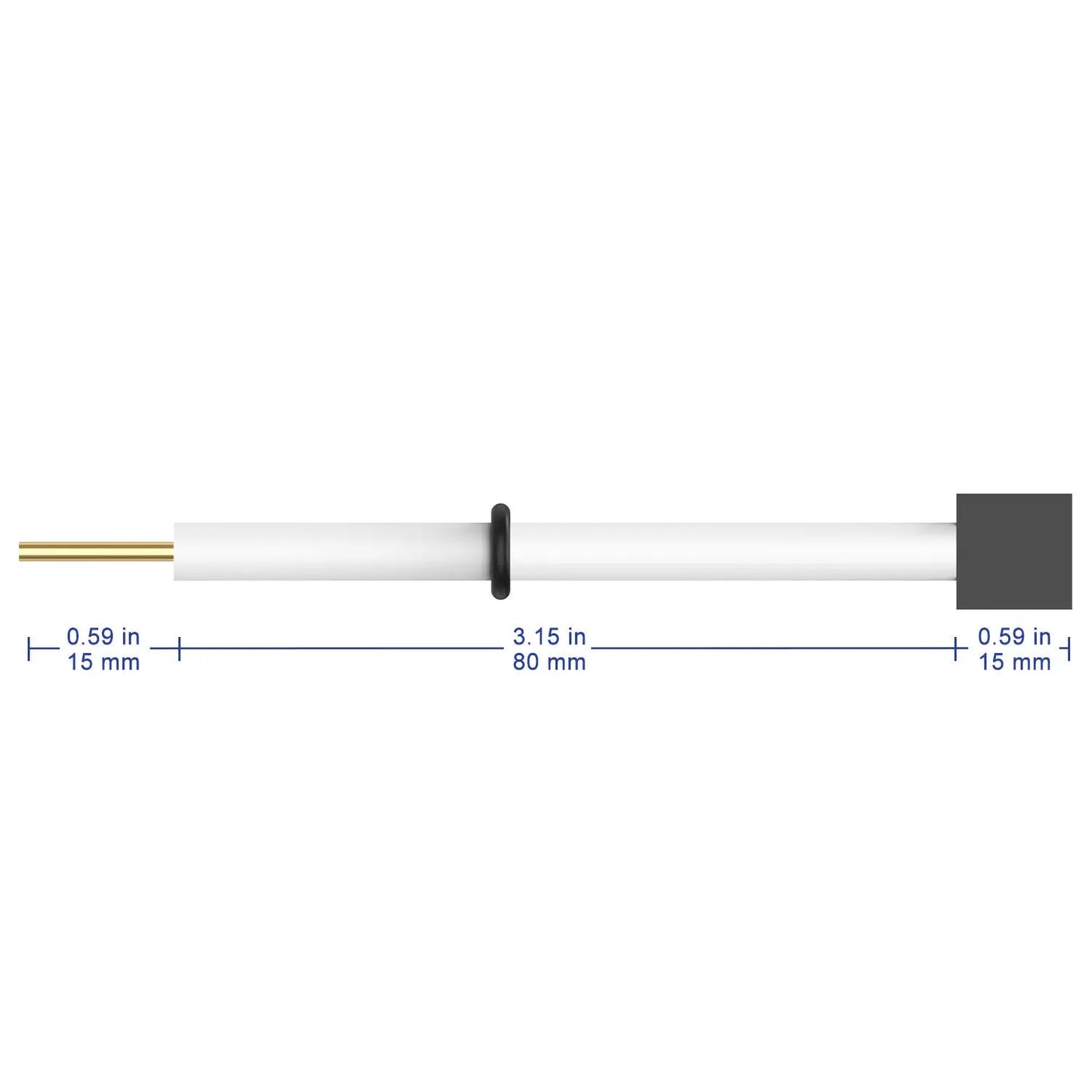 fragile graphite working electrode for experiments