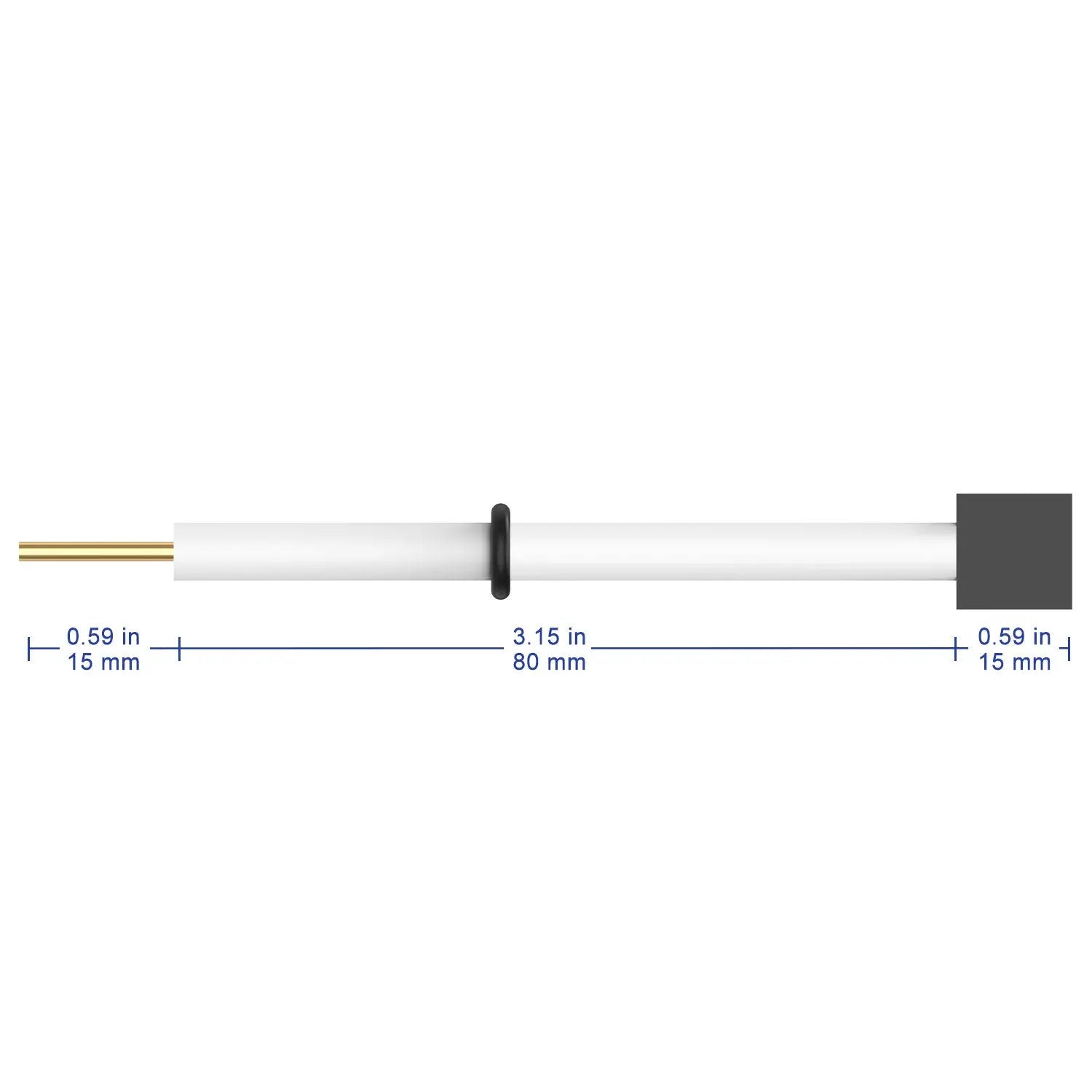 fragile graphite working electrode for experiments