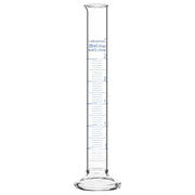 Measuring cylinder, 25 mL, borosilicate glass construction, accurate metric graduations, suitable for laboratory liquid handling