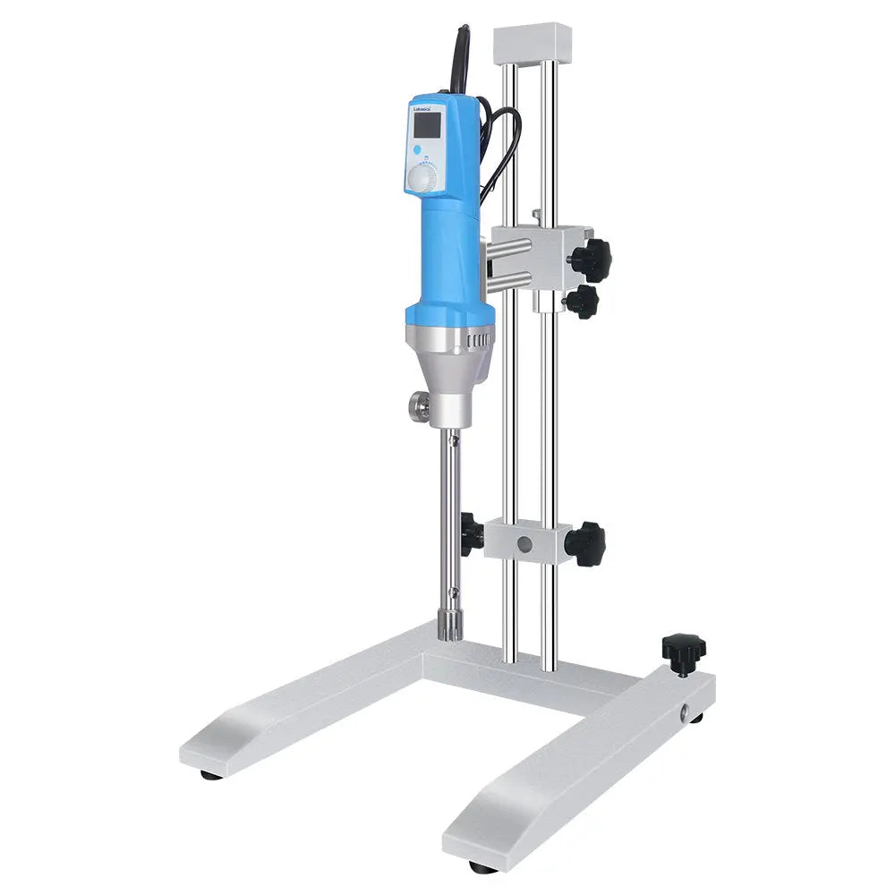 Homogenizer Emulsifier with LED Display, Adjustable 4000–26000 RPM, Compatible with 0.2–10000 ml Samples Labasics