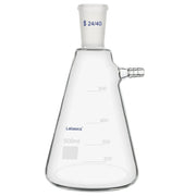 Filtering flask, 500 mL, 24/40 joint, borosilicate construction, thick wall design for laboratory vacuum filtration