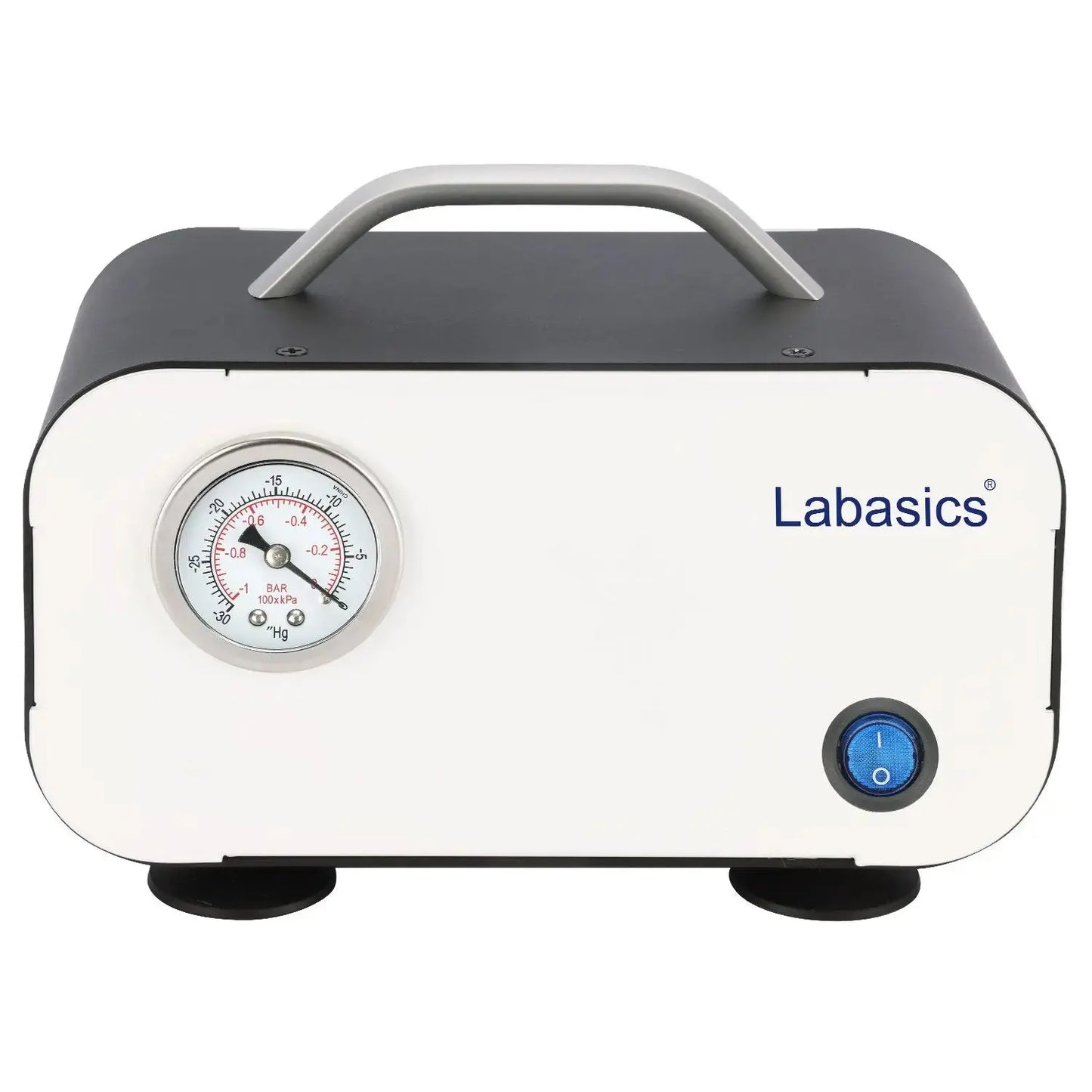 Labasics diaphragm vacuum pump with non-slip suction base