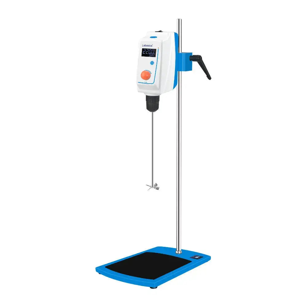 Adjustable torque overhead stirrer for viscous samples
