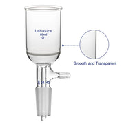 Buchner Filtering Funnel with Coarse Frit(G1), 24/40 Joint, 60-1000 mL Labasics