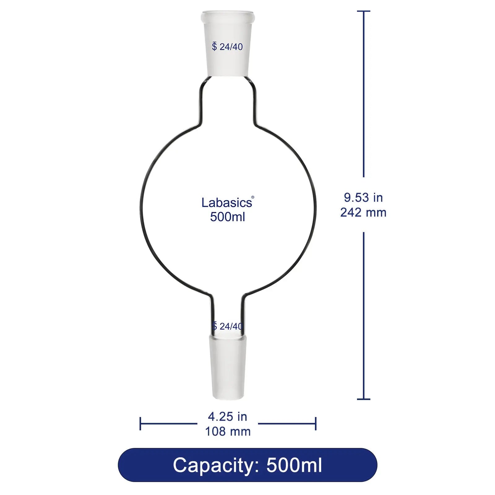 Chromatography Reservoir, 24/40 Joint Labasics shop