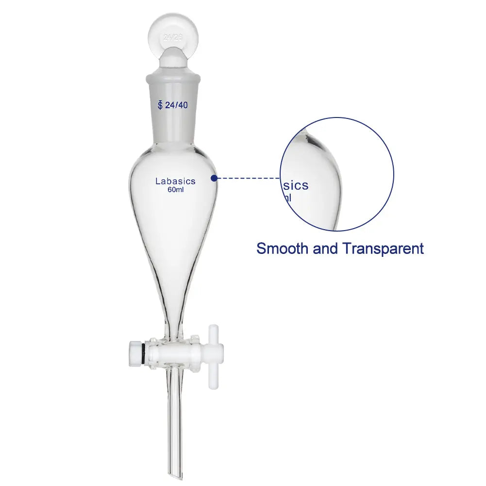 Conical Separatory Funnel, 24/40Joint, 60-2000 mL Labasics