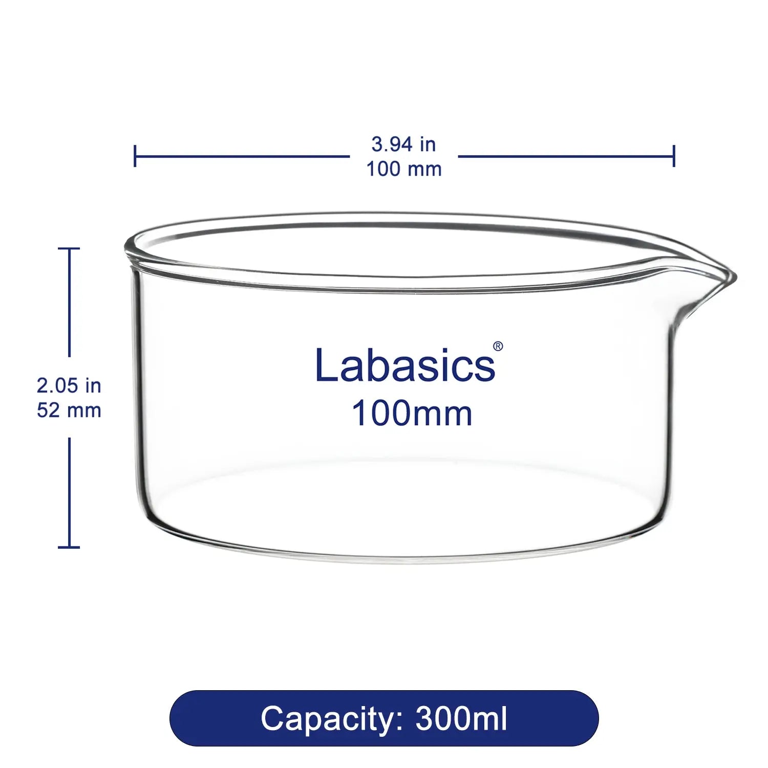 Crystallizing Dish with Spout Labasics