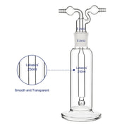 Drechsel Gas Washing Bottle Labasics