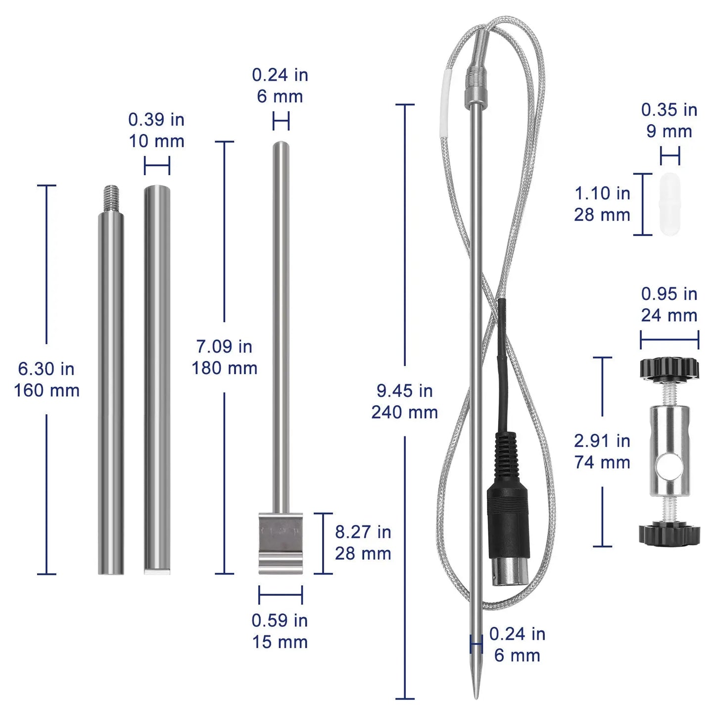 Digital Magnetic Stirring Heating Mantle with Temperature Probe, 250-1000 mL, RT-300℃, 20-1200 RPM Labasics