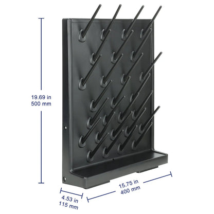 Drying Rack with 27 Detachable Pegs and Water Outlet Hose Labasics