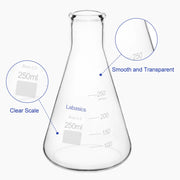 Narrow Mouth Erlenmeyer Flask, 250-2000mL Labasics