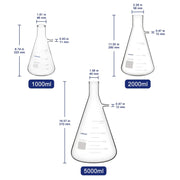 Glass Filtering Flask, 50-5000mL Labasics