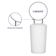 Glass Solid Stopper, Penny Head, 5 Pack Labasics