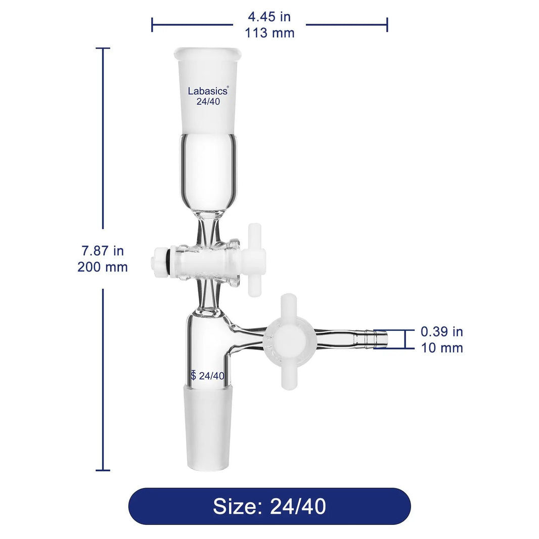 Labasics Vacuum Adapters | Lab Glassware Connectors for Safe ...