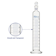 Graduated Cylinder with Stopper, 50-500 mL Labasics
