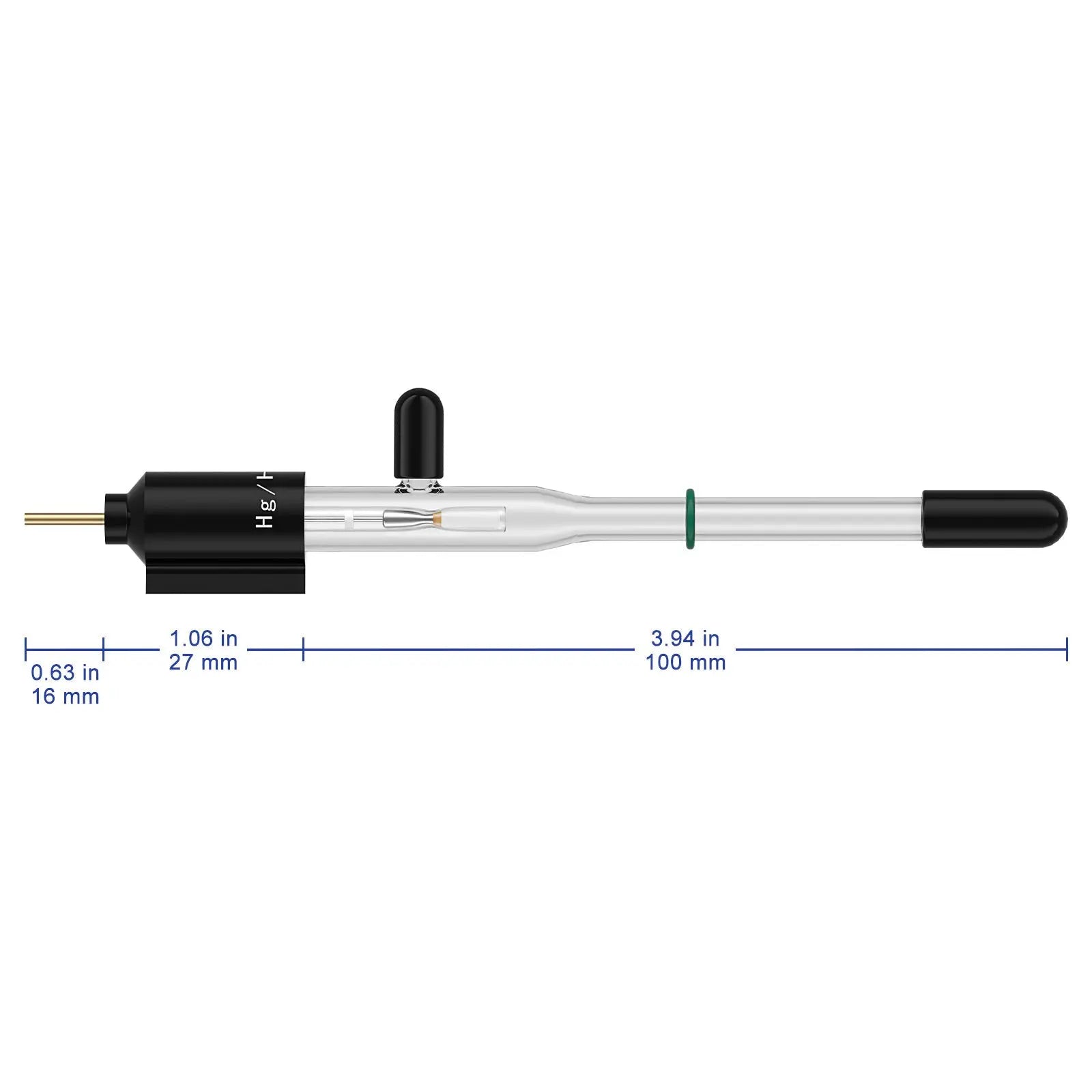 Hg/HgO Mercury Oxide Reference Electrode, 6x65mm, Alkaline Labasics shop