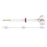 PTFE Copper Electrode Holder Labasics