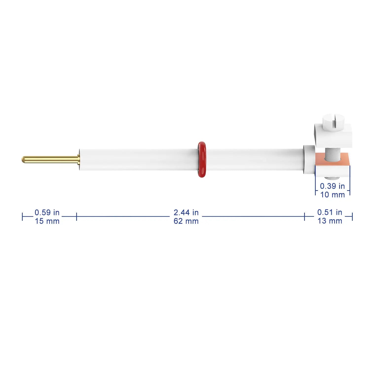 PTFE Copper Electrode Holder Labasics