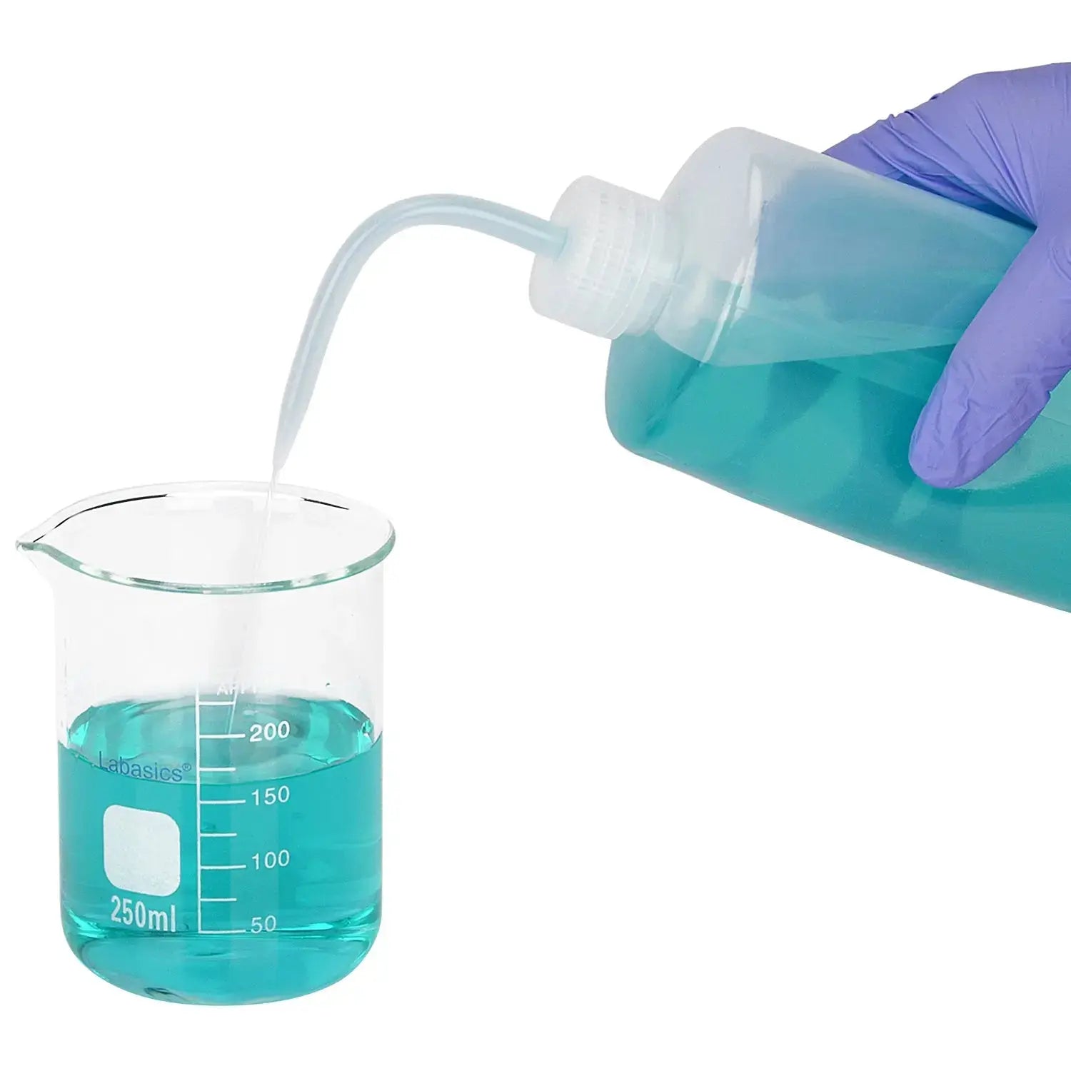 Plastic Wash Bottles, 250-1000 mL Labasics