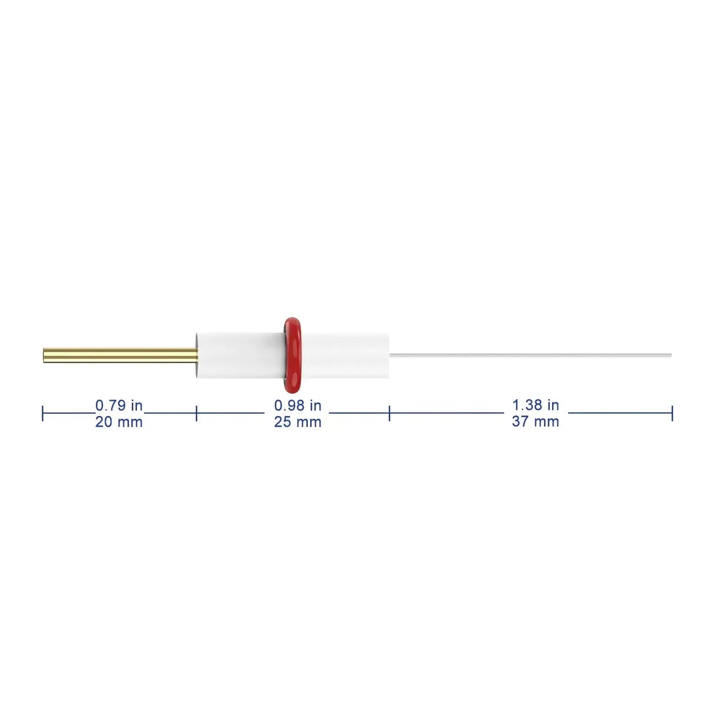 37mm Purity Pt Electrode Labasics