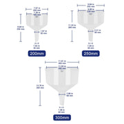 Porcelain Buchner Filter Funnel, 60-300 mm Labasics