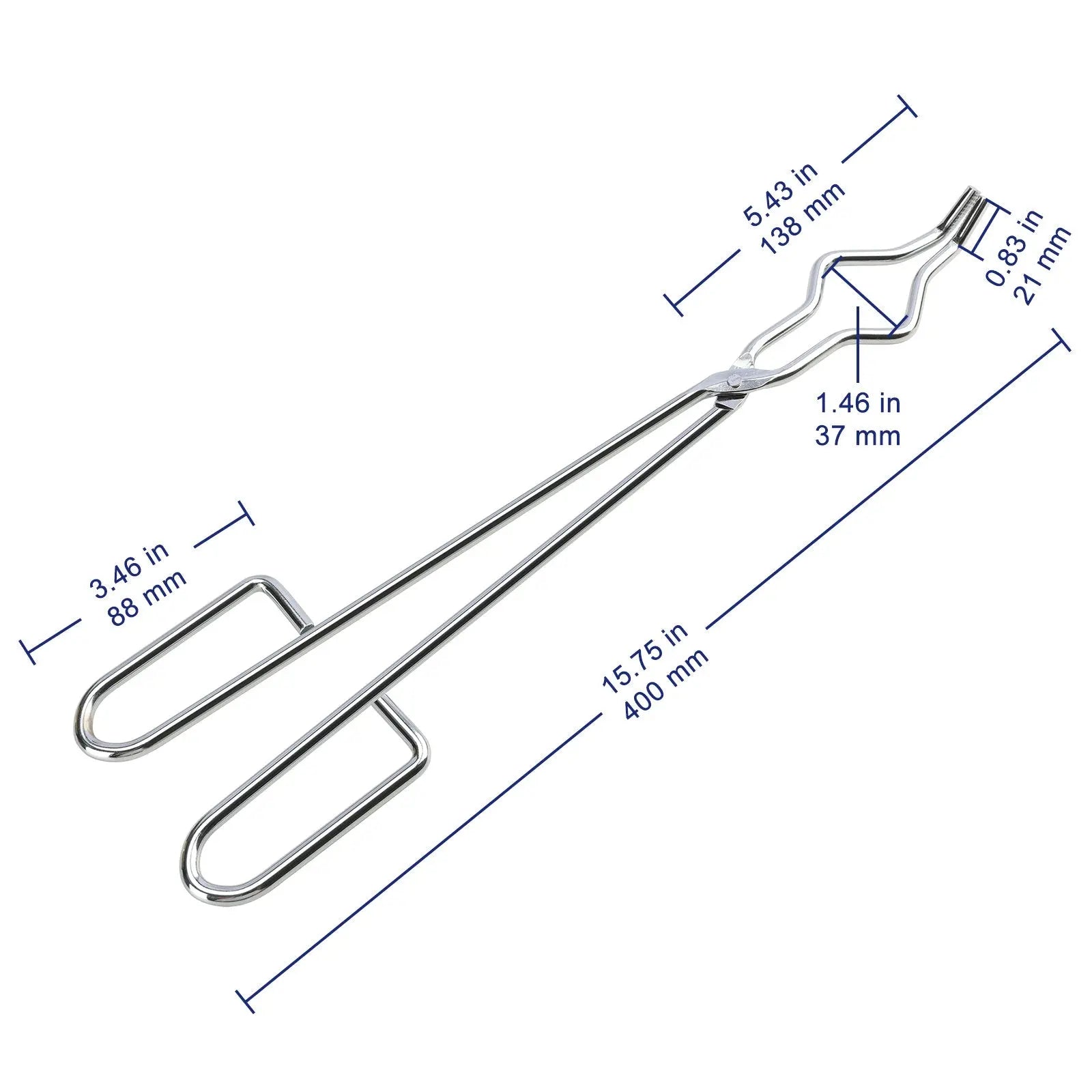 Stainless Steel Crucible Tong, 40 cm Length Labasics