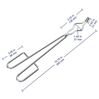 Stainless Steel Crucible Tong, 40 cm Length Labasics